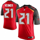 Nike Men & Women & Youth Buccaneers #21 Verner Red Team Color Game Jersey,baseball caps,new era cap wholesale,wholesale hats